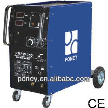 CE DC with wheels mig mag 200/250/300/350A model B/industrial machine/competitive portable welding machine price/welding